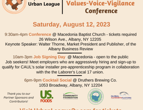 Join the Capital Area Urban League (CAUL) at its 6th Annual Values-Voice-Vigilance Conference